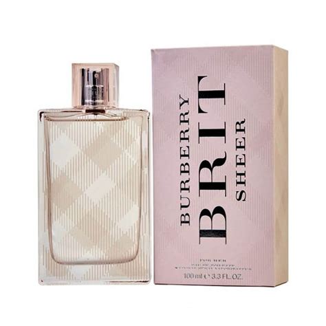 burberry brit for her perfume.